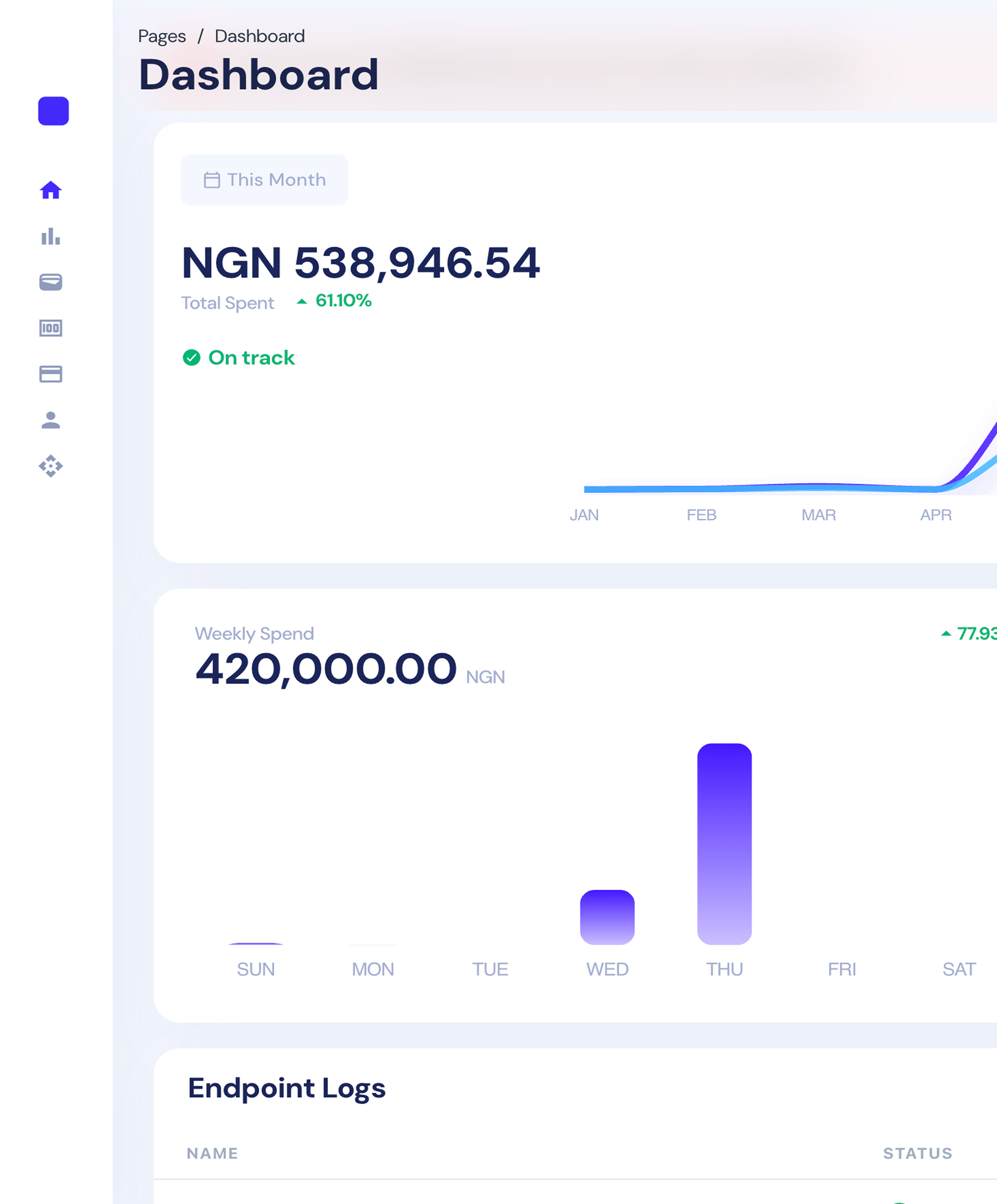 Payment gateway interface processing a crypto invoice