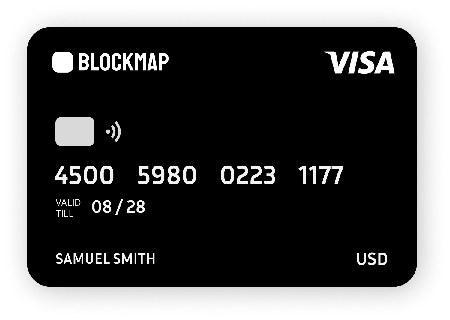 Custom branded merchant payment card variant